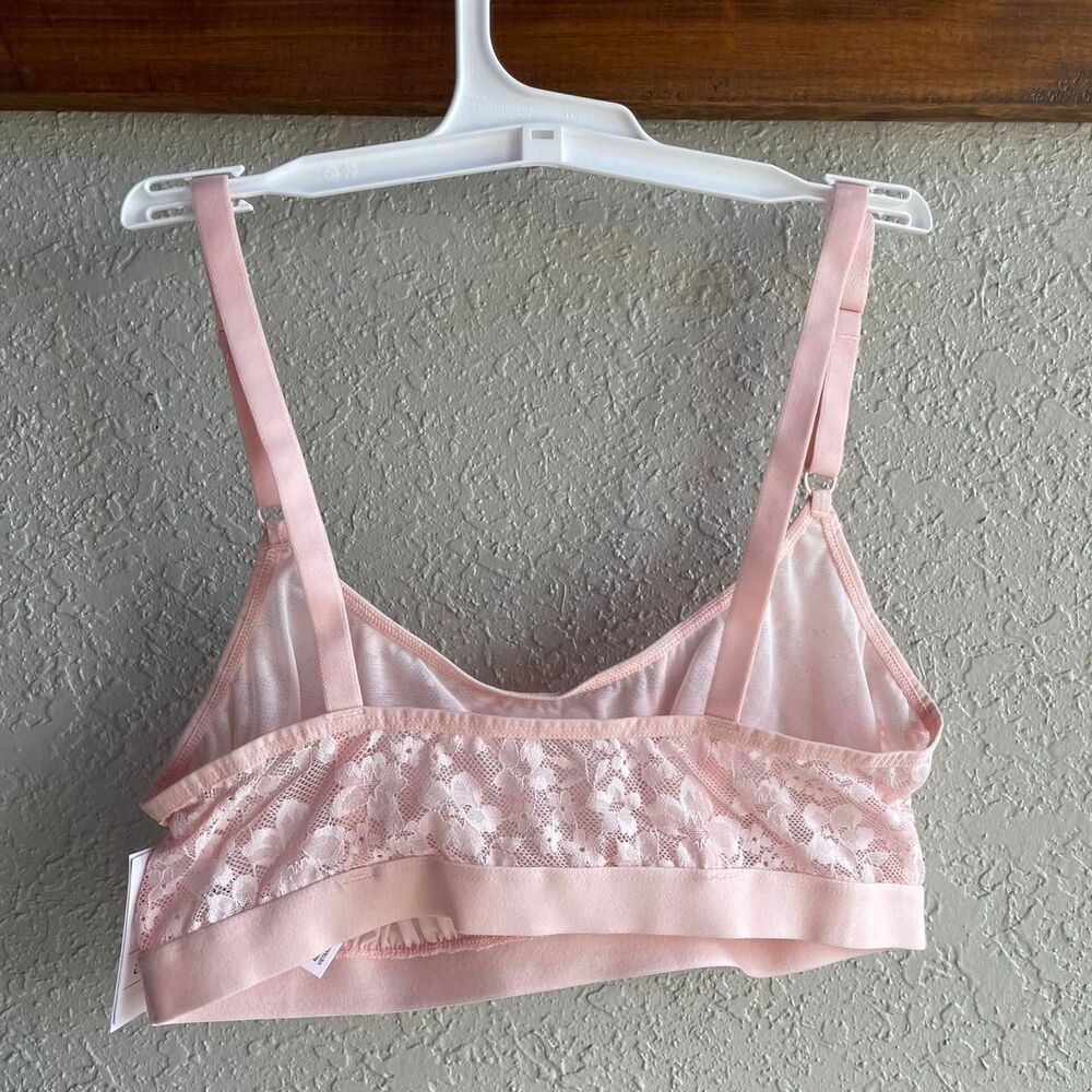 Auden women’s Pink lace bralette - Picture 3 of 5
